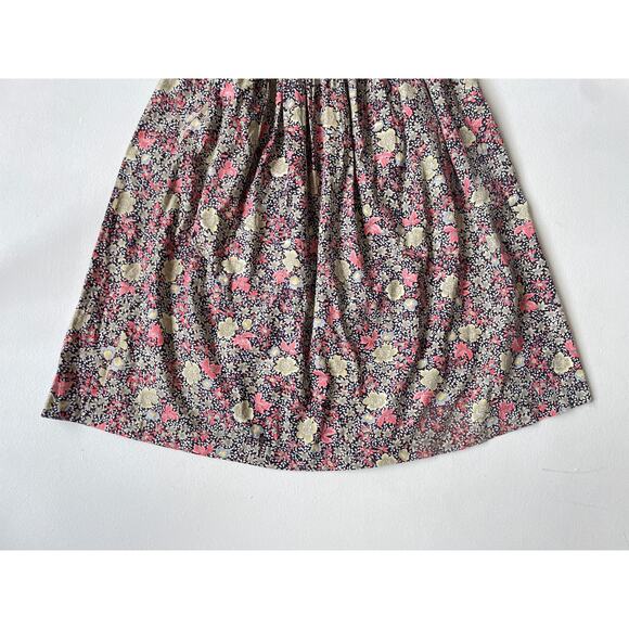 Vtg 70's Full Pleated Floral Midi Skirt Sz 16 CENTURY OF BOSTON Cottagecore - Picture 5 of 8